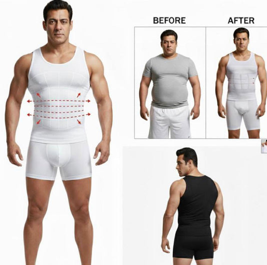 ClickNBuy™ Premium Upper Body Shaper For Men – Slimming Vest | Chest, Back & Waist Body Shaper